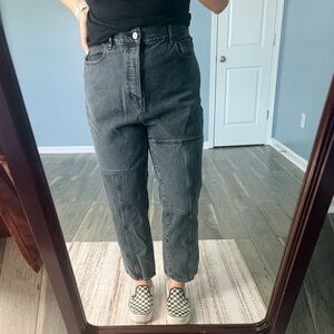 Pacsun High Rise Straight Black Jeans sz 30